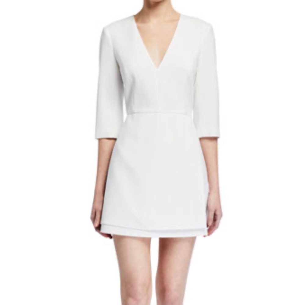 Alice & Olivia Stevie Double Layer Dress size 0